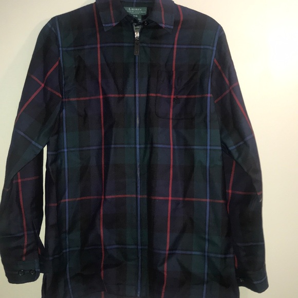 |Ralph Lauren| Plaid Zip Up Jacket Size PS - Picture 2 of 5